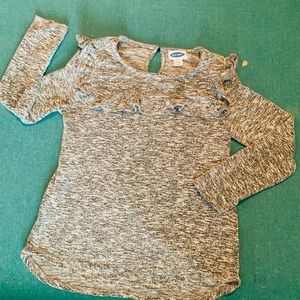 COPY - ♦️2 for $15 Old Navy knit ruffle top